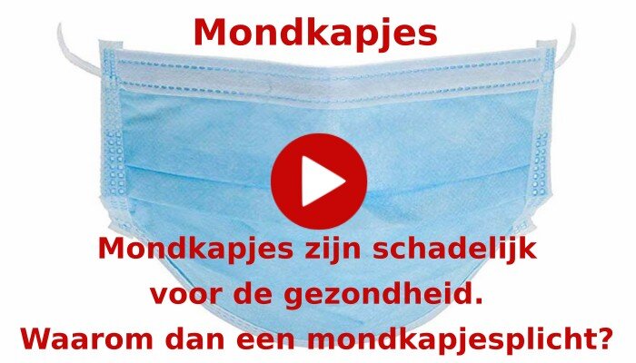 Mondkapjes zijn schadelijk voor de gezondheid.